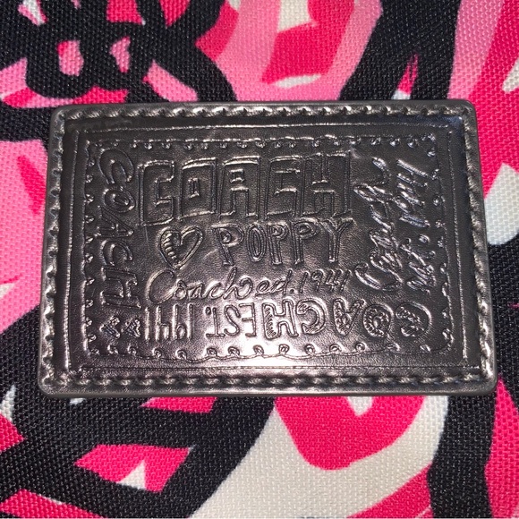 VINTAGE Coach Poppy Groovy Crossbody Bag - Picture 5 of 11